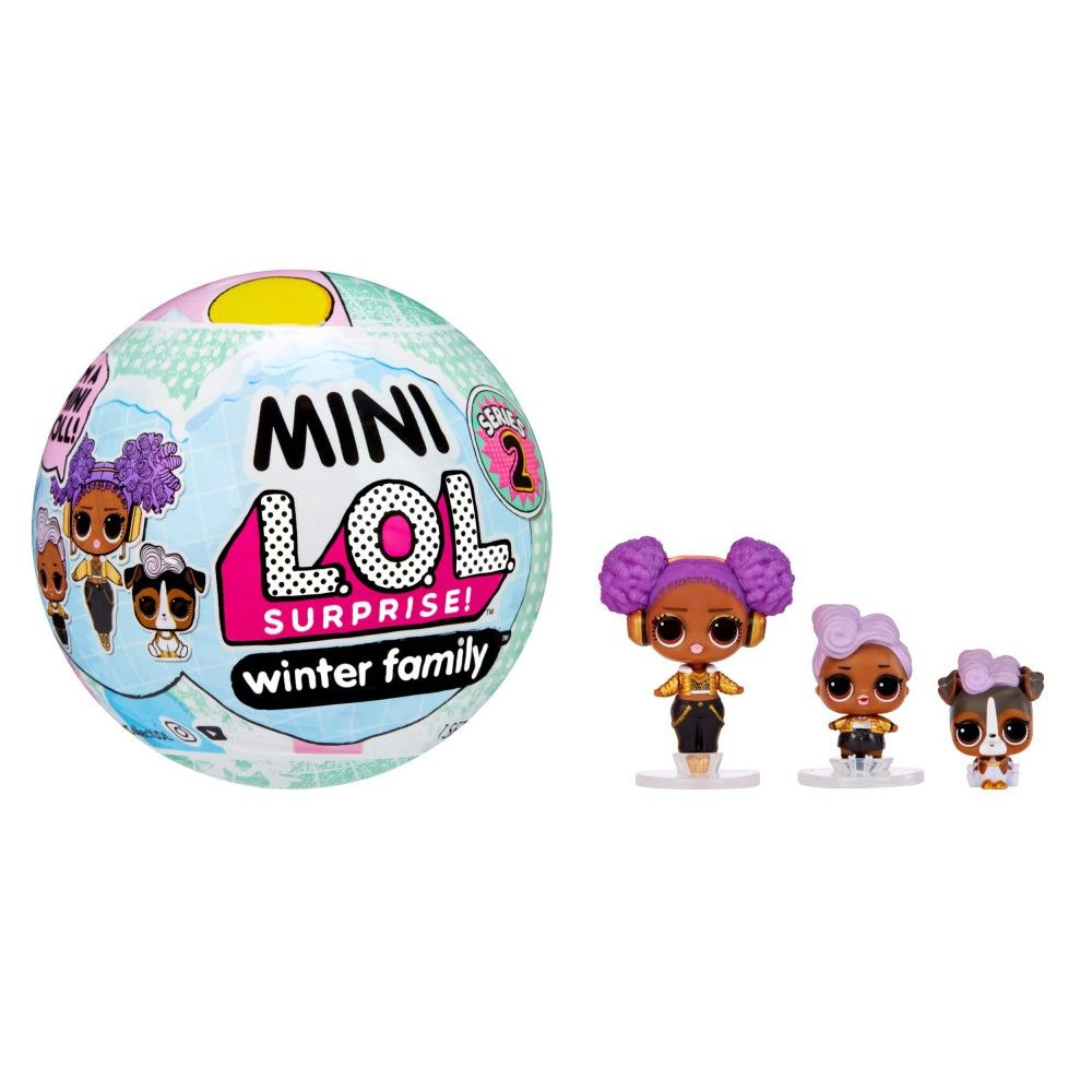 L.O.L. Surprise! Mini Family зимняя семейка набор-сюрприз серия 2 #1