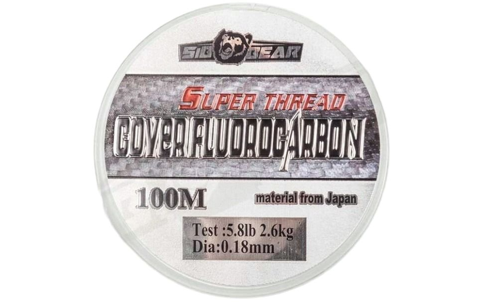 Леска SibBear Cover Fluorocarbon 0.28 100м #1