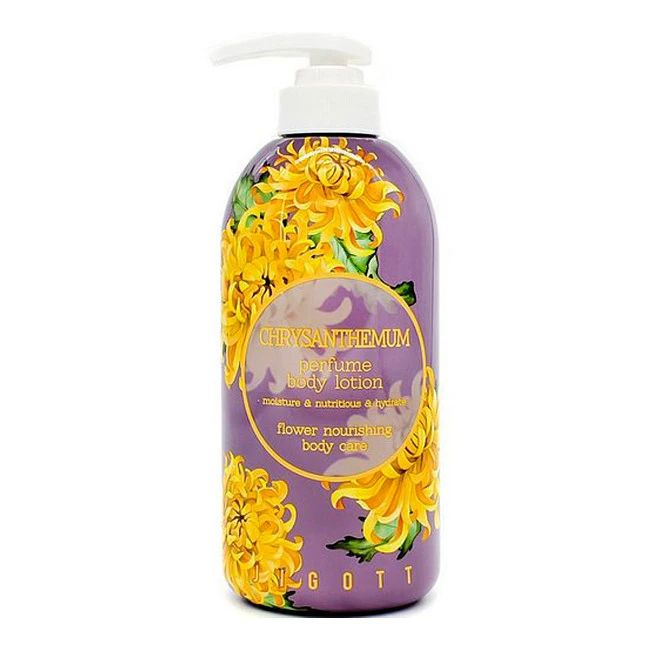 Лосьон для тела парфюмированный с экстрактом хризантемы, Chrysanthemum Perfume Body Lotion, Jigott, 8809541282126 #1