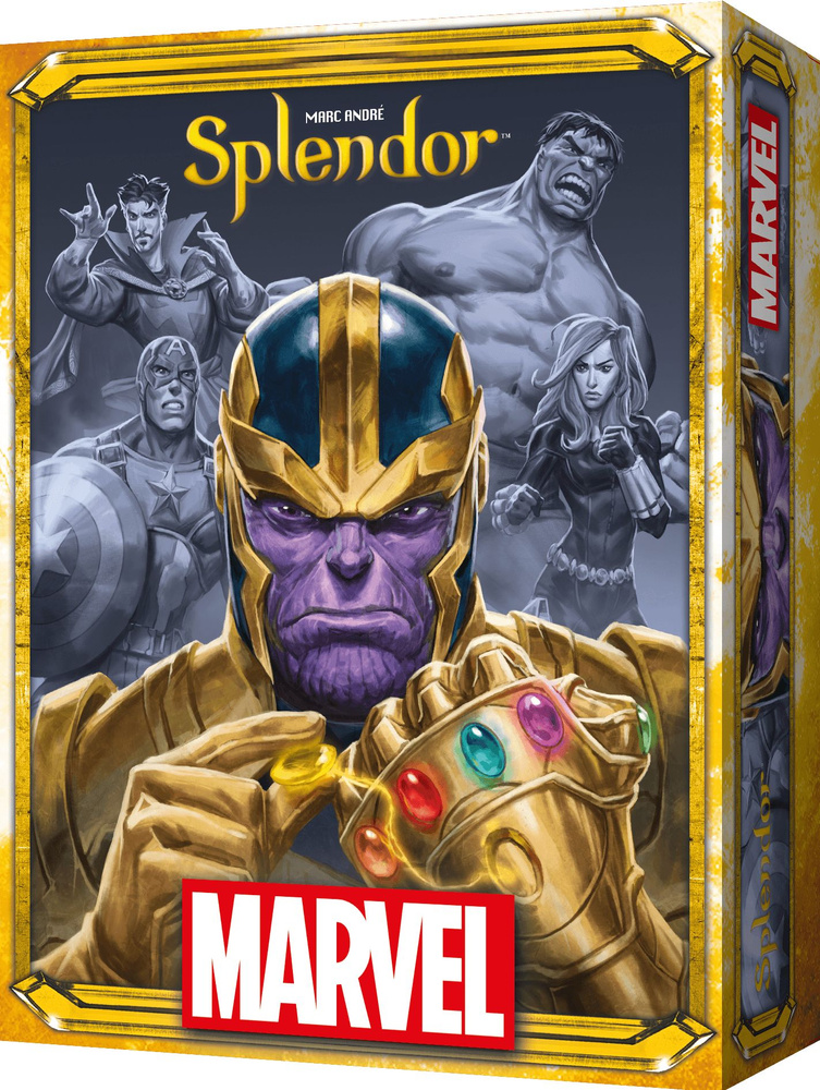 Настольная игра Splendor (Роскошь) Marvel на английском языке #1