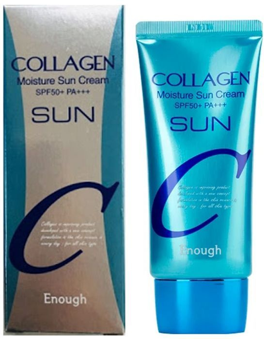 Enough Увлажняющий солнцезащитный крем с коллагеном Collagen Moisture Sun Cream SPF50+ PA+++, 50 гр  #1