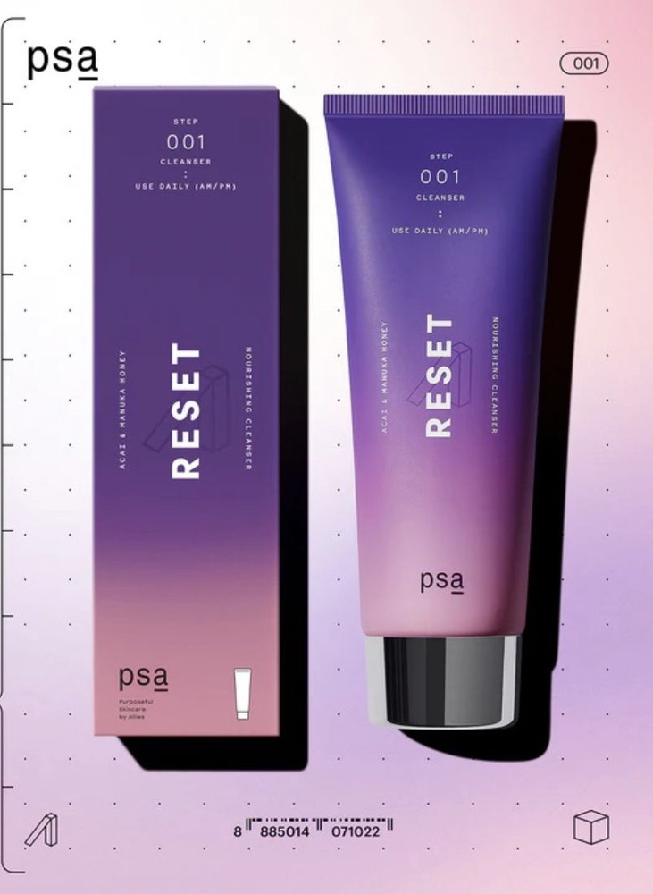 PSA Reset Acai & Manuka Honey Cleanser питательное очищающее средство с мёдом манука и асаи  #1