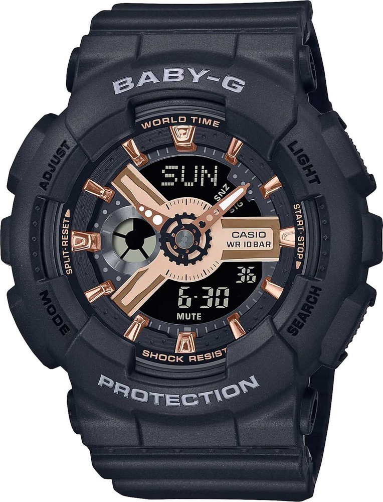 Женские наручные часы Casio Baby-G BA-110XRG-1A оригинал с гарантией  #1