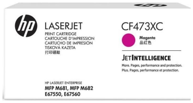 Картридж лазерный HP 657X (CF473XC), пурпурный #1