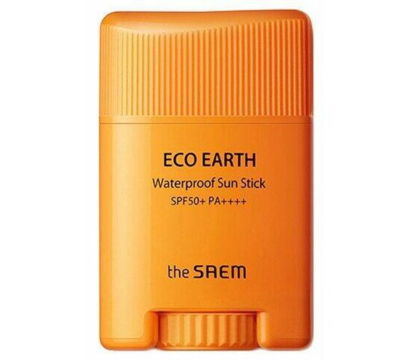 Водостойкий солнцезащитный стик, 17 гр, Eco Earth Waterproof Sun Stick SPF 50+, THE SAEM, 8806164171981 #1