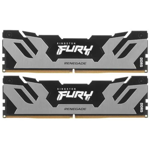 Kingston Оперативная память 32GB DDR5 6400 DIMM FURY Renegade Silver XMP Gaming Memory KF564C32RSK2-32 #1