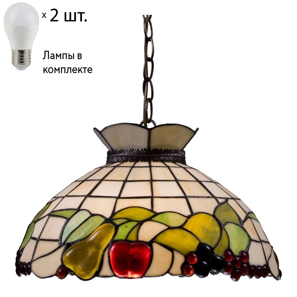 Подвесной светильник с лампочками Velante 850-806-02Lamps E27 P45 #1
