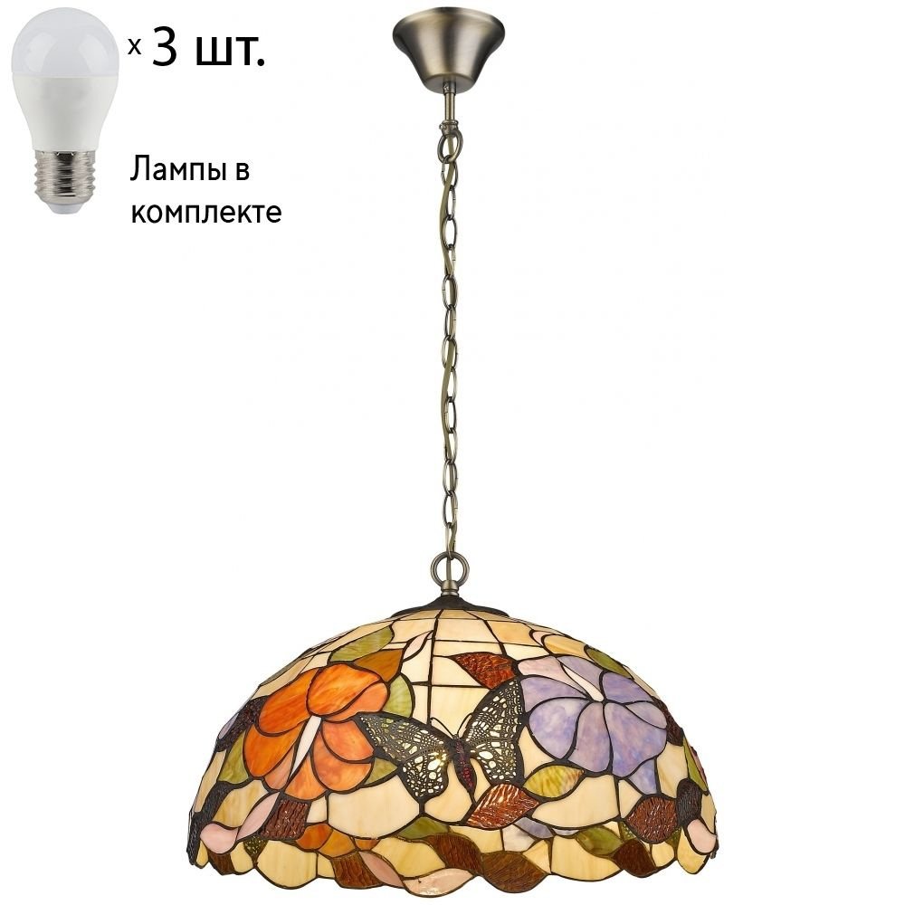 Подвесной светильник с лампочками Velante 816-806-03Lamps E27 P45 #1