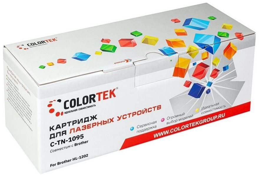 Картридж Colortek Brother TN-1095, совместимый #1