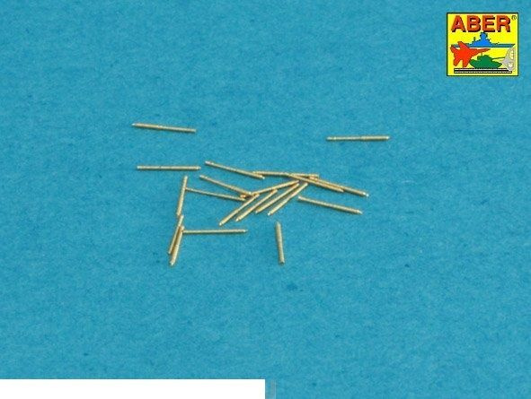 ABER ABR-1:700-L-37 Дополнения для Set of 20 pcs 20 mm L/65 Breda gun barrels for Italian Navy ships #1