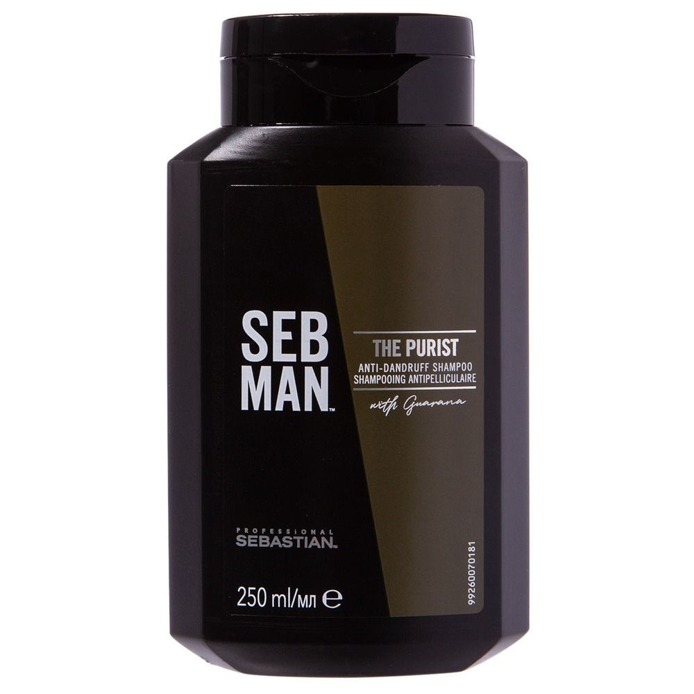 Sebastian Professional Seb Man THE PURIST Очищающий шампунь для волос 250 мл  #1