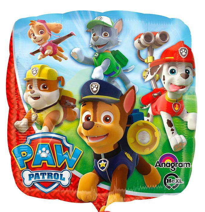 Шар Щенячий патруль / Paw Patrol S60/ 46 см /1 шт #1