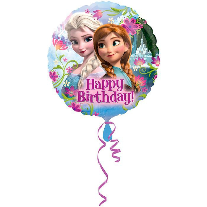 Шар Холодное сердце СДР / Frozen HBD S60 46 см /1 шт #1