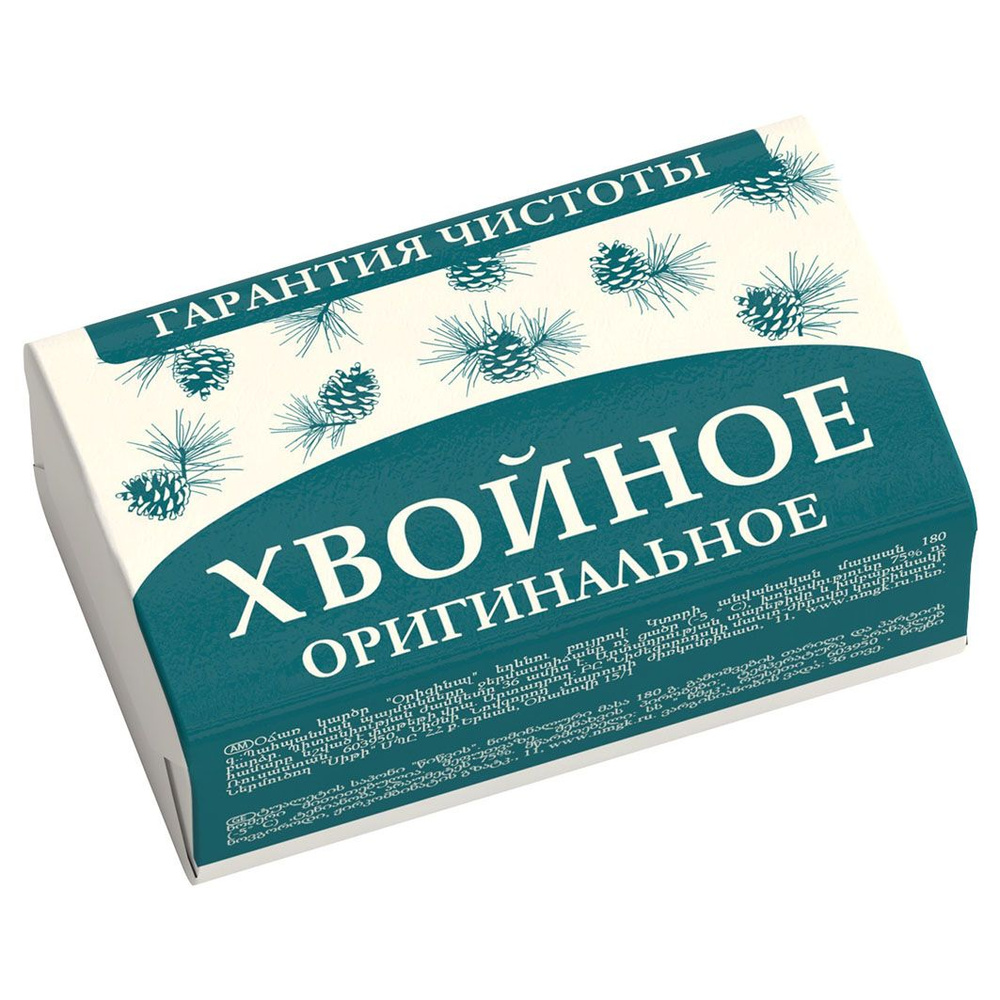 Мыло туалетное Хвойное Оригинальное 180г 12шт #1