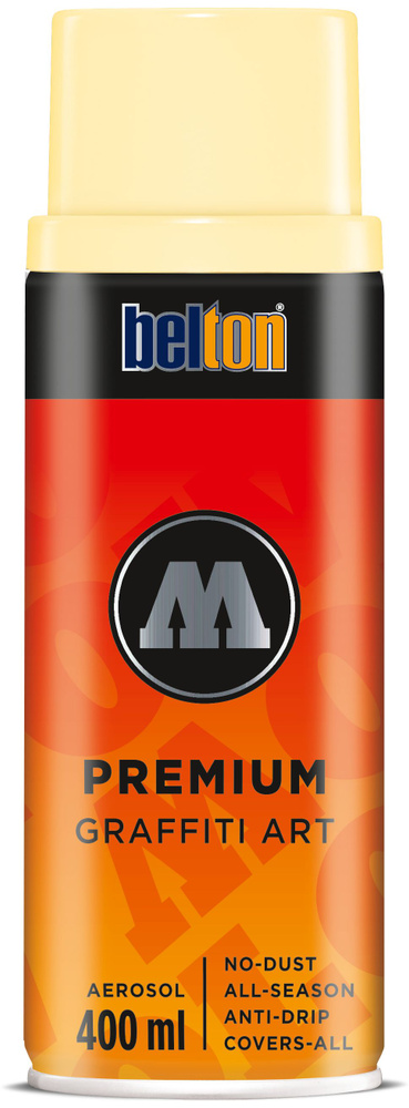 Аэрозольная краска для граффити и дизайна Molotow Belton PREMIUM #006 / 327115 Vanille  #1