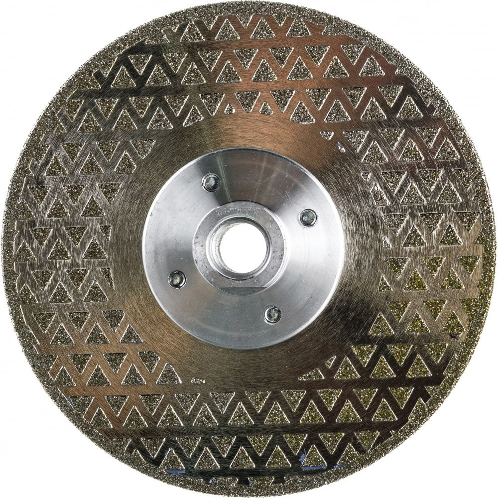 Диск алмазный отрезной Super Ceramic Flange (125 мм М14) Hilberg HM514 #1