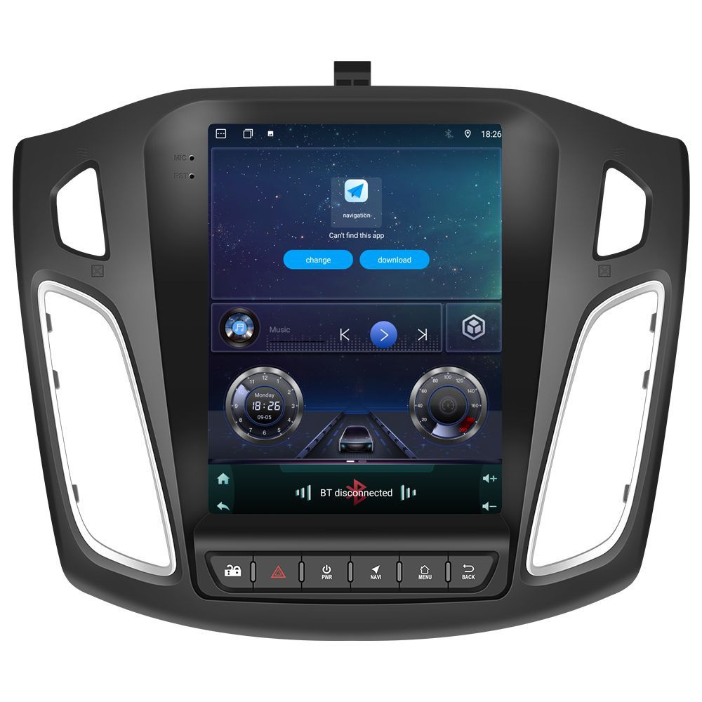 Автомобильное радио для Форд Фокус/Ford focus 2012-2018 6+128G 9.7'' 2 ...