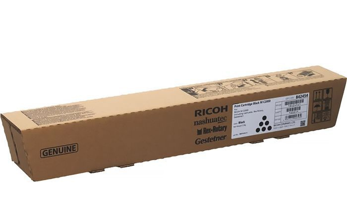 Тонер-картридж тип Ricoh M C2000 черный (842454) / Ricoh Print Cartridge Black type MC2000 для Ricoh #1