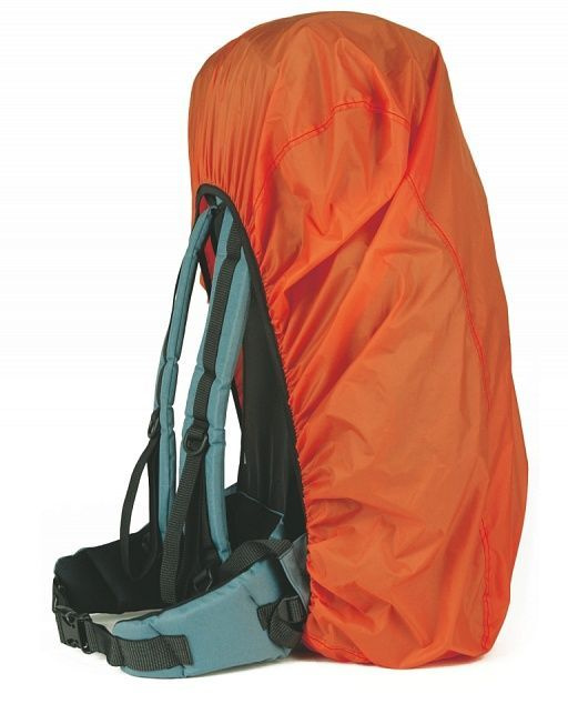 Чехол для рюкзака чемодана палатки 80-100 литров цвет оранжевый 03  #1