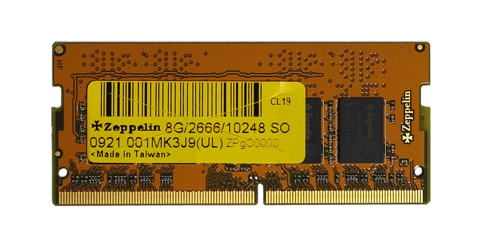 Zeppelin Оперативная память Оперативная память SODIMM DDR4 PC-21300 (2666 MHz) 8Gb Zeppelin (память для #1