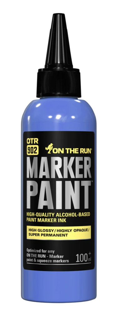 Заправка ON THE RUN 902 Marker Paint индиго-синий / indigo, 100 мл #1