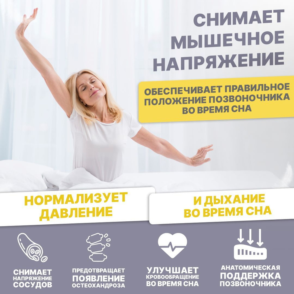 Sleepteam Матрас в кроватку Aura, Беспружинный, 60х150 см #1