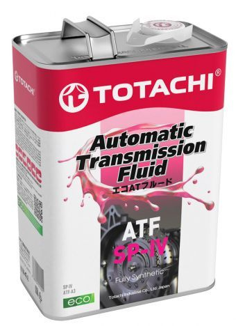 Масло трансмиссионное TOTACHI ATF SP IV для Hyundai/KIA, 4л ЖБ #1
