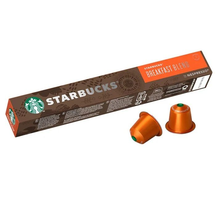 Кофе капсульный Starbucks Nespresso Breakfast Blend, для системы Nespresso, 10 шт  #1