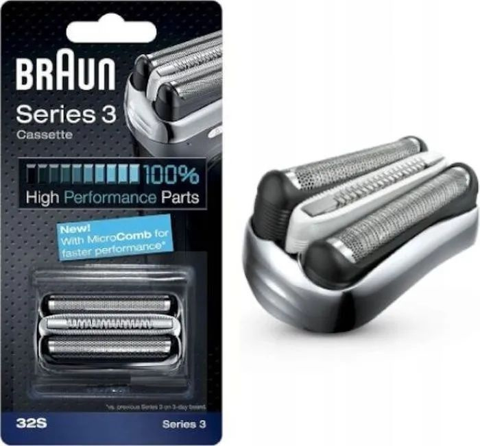 Насадка для электробритв Braun 32S, сетка режущий блок для бритвы Браун ...
