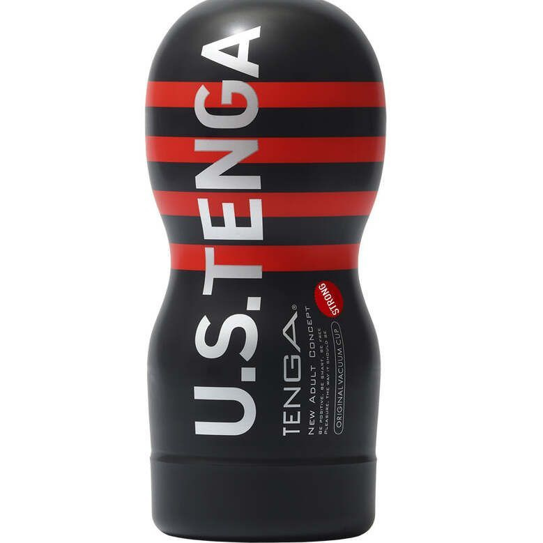 Мастурбатор TENGA Vacuum Cup Strong Ultra size одноразовый рельефный стимулятор тенга с пробником лубриканта #1