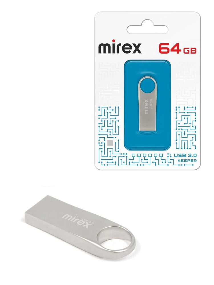 USB флеш-накопитель 3.0 Mirex KEEPER 64 ГБ #1