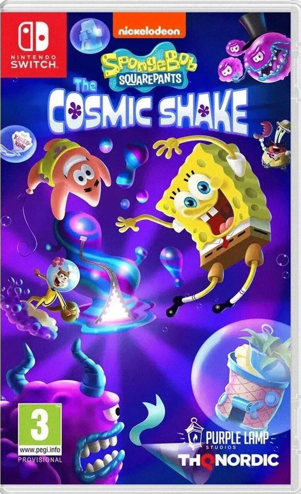 Игра SpongeBob SquarePants: The Cosmic Shake (Nintendo Switch, Русские субтитры) #1