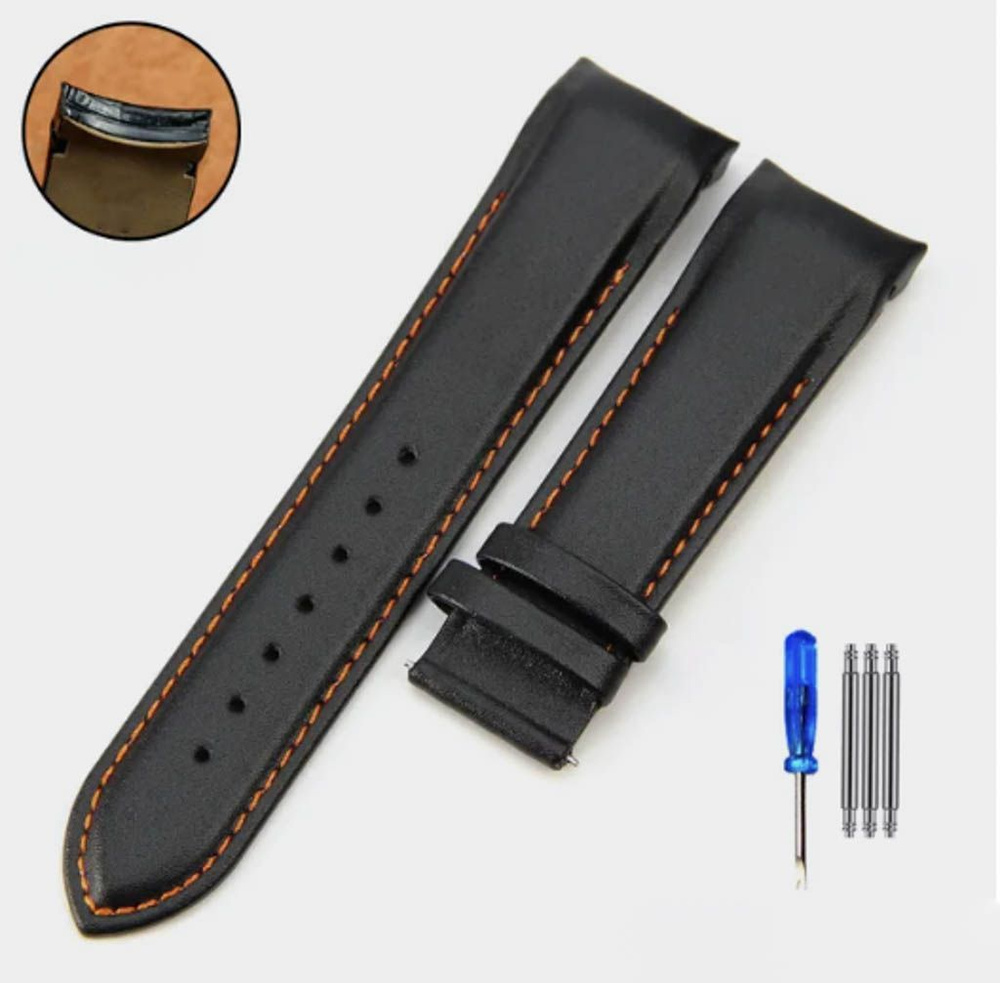 Кожаный ремешок для часов Тиссот Couturier T035627A и T035614A - купить ...