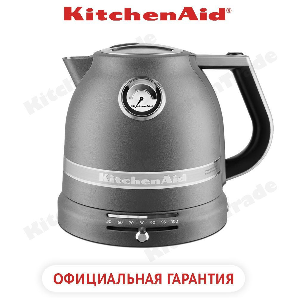 Электрический чайник KitchenAid Artisan 5KEK1522EGR 1.5л, двойные стенки  #1