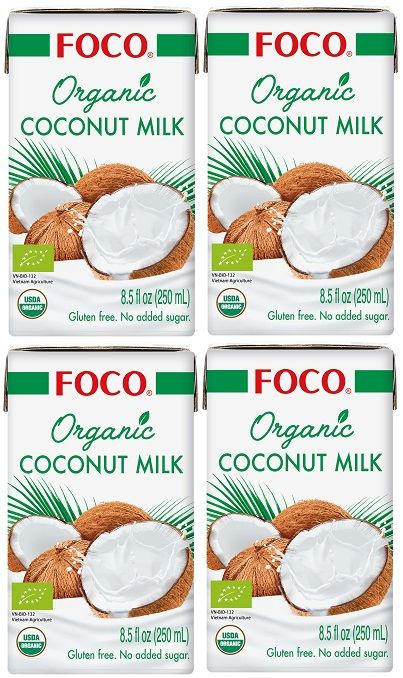 Кокосовое молоко FOCO ORGANIC 0,25 л х 4 шт #1