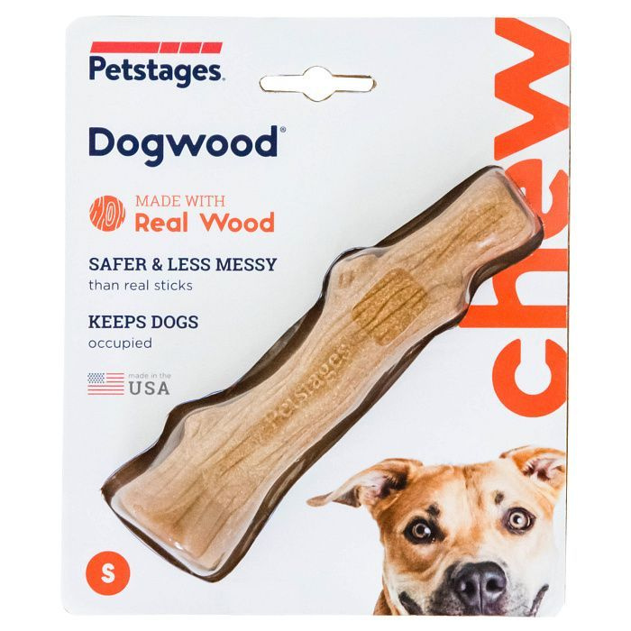 Petstages игрушка для собак Dogwood палочка деревянная 14 см малая  #1