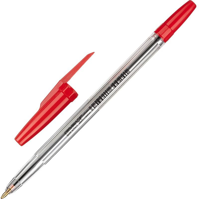 Ручка шариковая неавтоматическая Corvina 51 Classic красная (толщина линии 0,7 мм)  #1