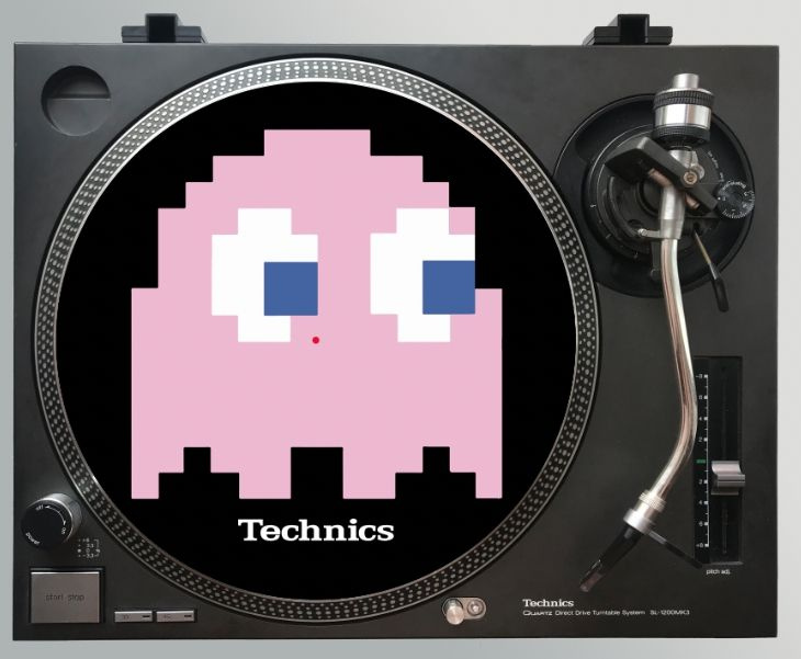 Слипмат Stereo Slipmats Technics Pink Ghost #1