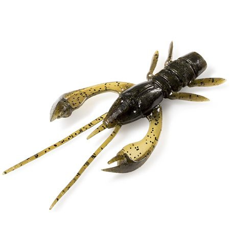 Силиконовая приманка FishUp Real Craw 1,5" #043 Watermelon Brown/Black (мягкая приманка для рыбалки) #1