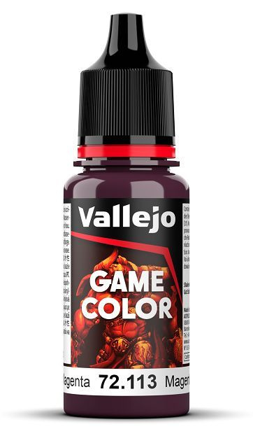 Краска Vallejo 72113 Game Color Deep Magenta (Маджента темная) #1