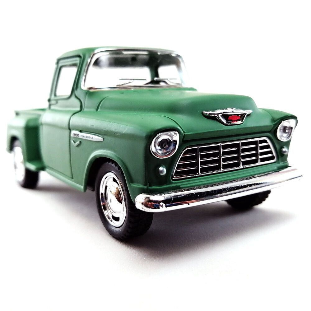 Машинка металлическая Kinsmart 1:32 1955 Chevy Stepside Pick-up (Шеви Пикап) 5330DMAKT инерционная с #1