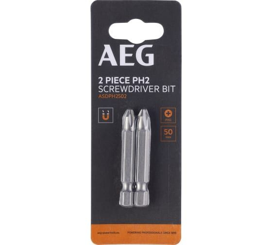 Биты AEG 2шт.РН2x50mm ASDPH2502 4932479505 #1