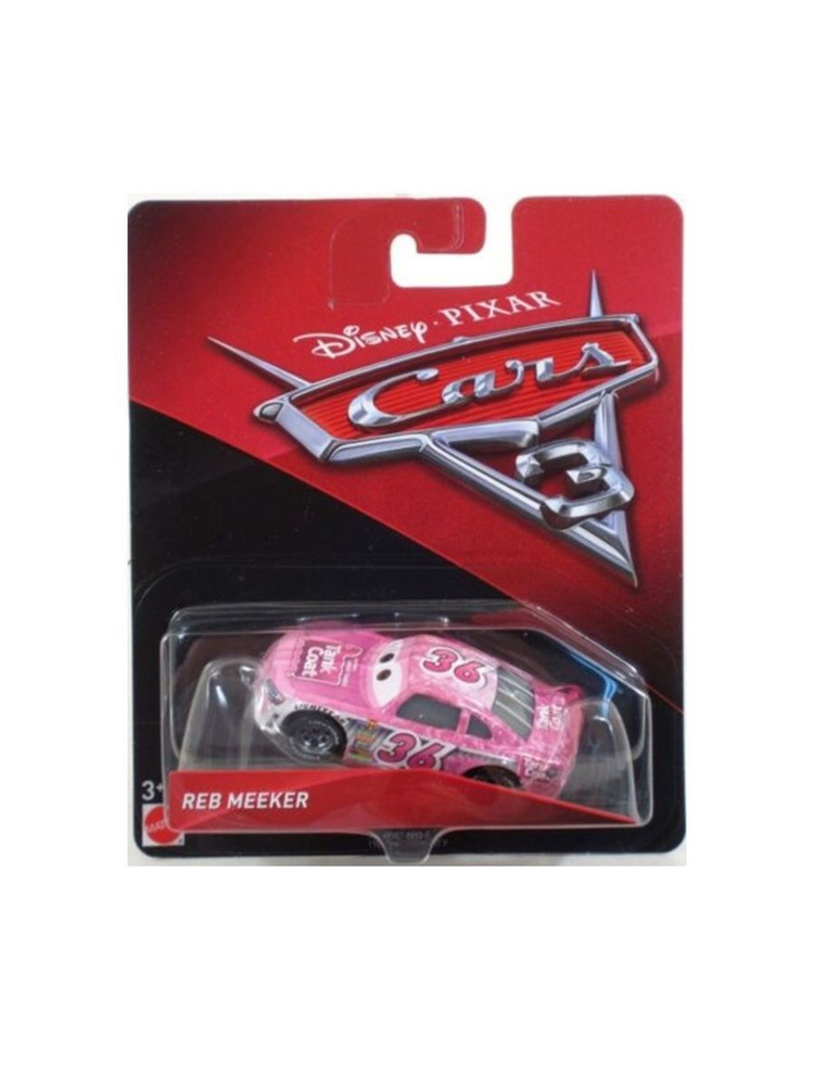 Машинка коллекционная DISNEY PIXAR Cars Mattel Герои мультфильмов Тачки RED MEEKER DXV29/DXV67  #1