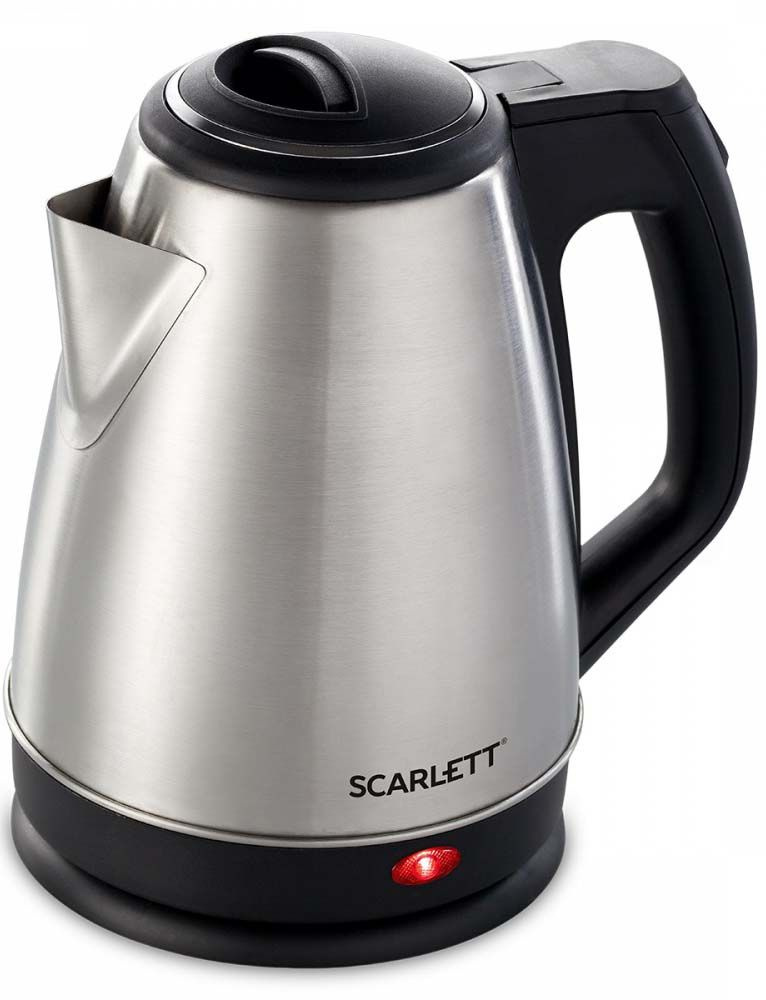Электрический чайник Scarlett SC-EK21S25 серый металлик #1