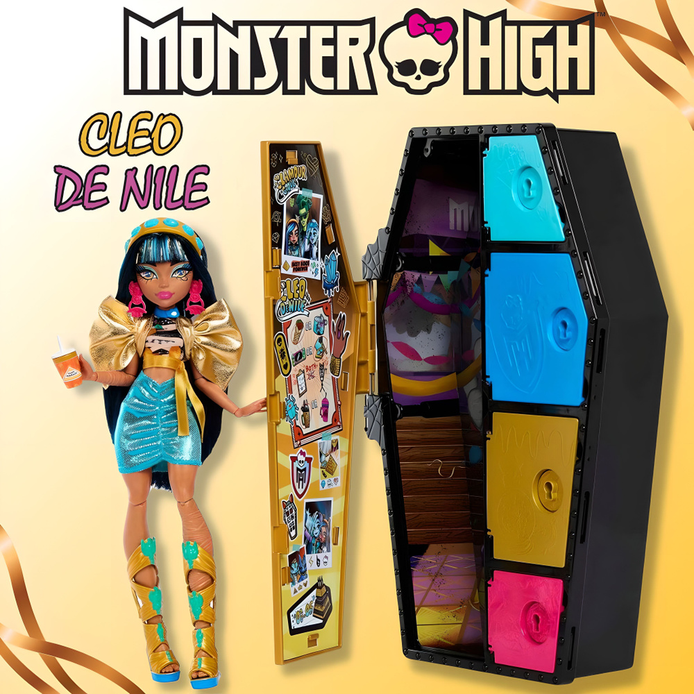 Кукла Монстер Хай Клео Monster High Cleo De Nile Skulltimate Secrets #1