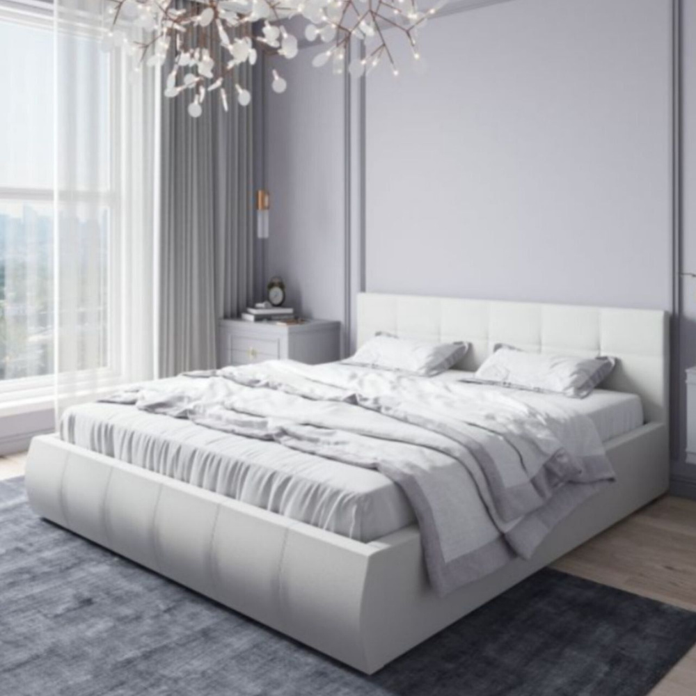 Двуспальная кровать Афина с подъемным механизмом. - купить по выгодной цене  в интернет-магазине OZON (321147547)