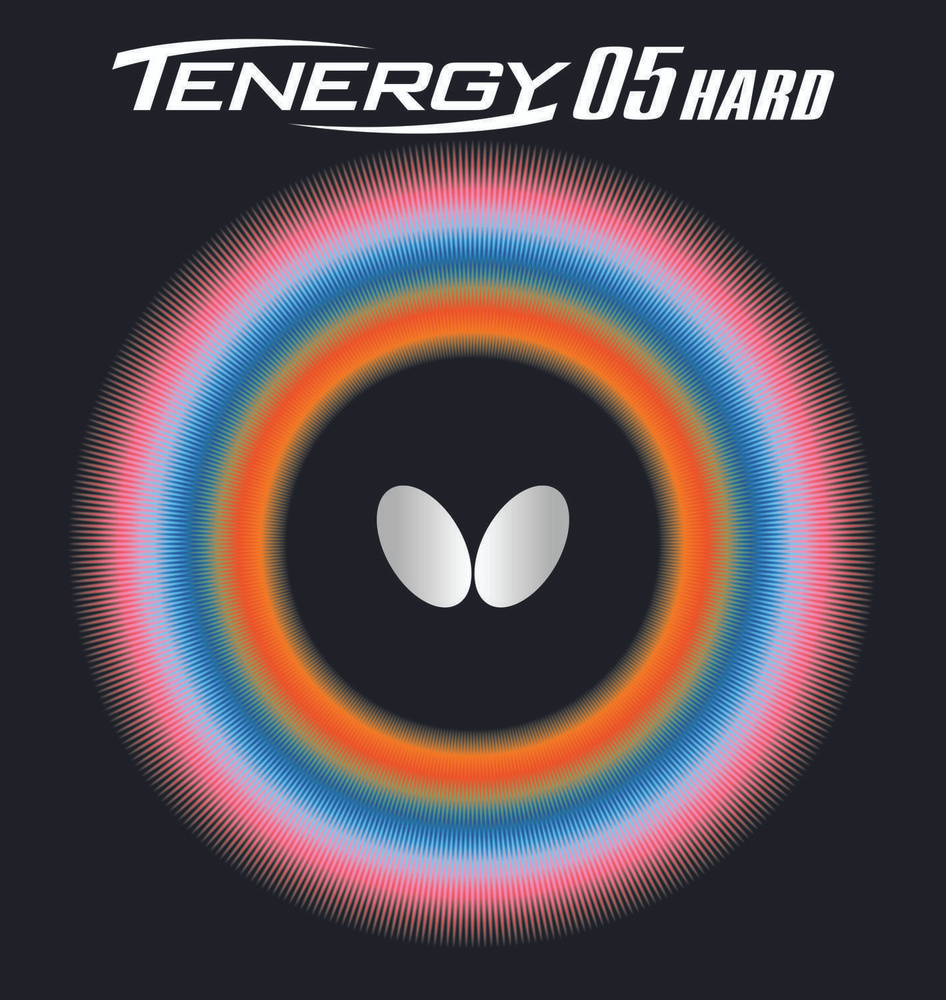 Накладка для настольного тенниса BUTTERFLY Tenergy 05 Hard, Чёрный , размер 2.1  #1