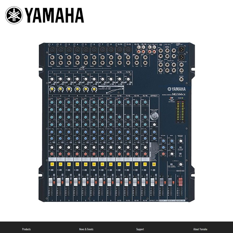 Микшерный пульт YAMAHA MG166CX - купить с доставкой по выгодным ценам в ...