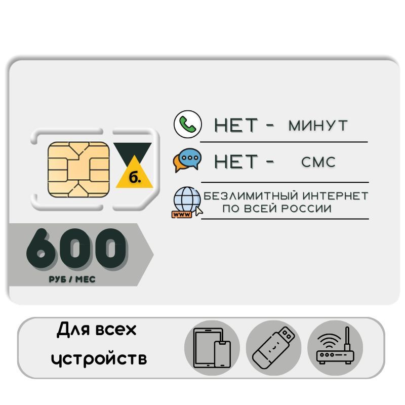 Sim карта с безлимитным интернетом мтс