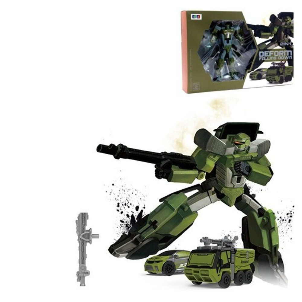 Робот-трансформер Наша Игрушка 2 в 1, с аксессуарами (200592991)  #1
